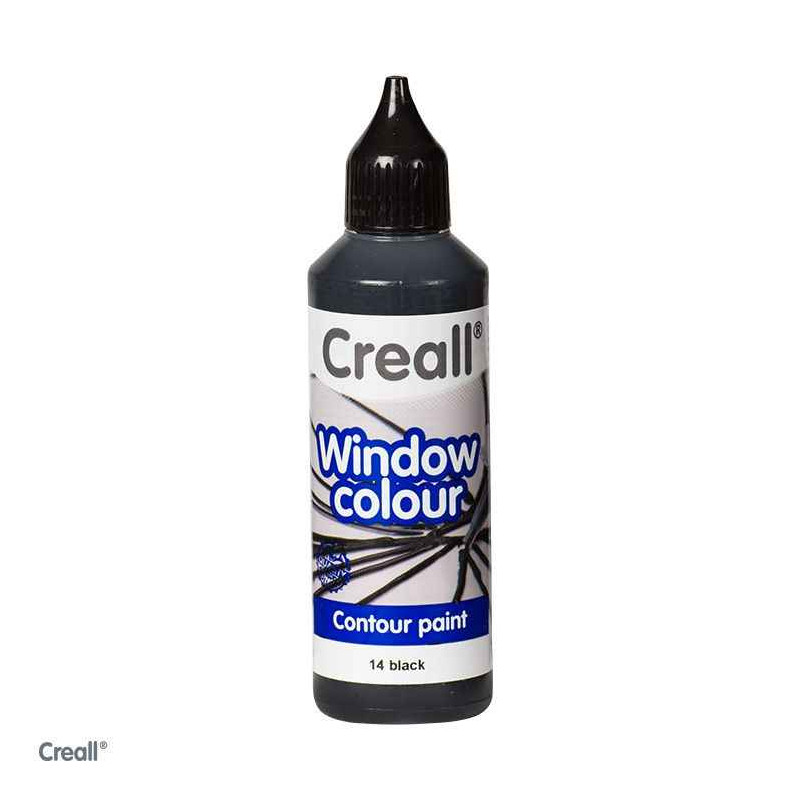 8714181201140 - CONTOUR POUR PEINTURE VITRE 80ML NOIR