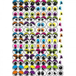 3471051899801 - 594 GOMMETTES YEUX ASSORTIES