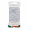 3701385300699 - FIL ÉLASTIQUE FIN BLANC 10M