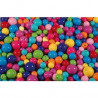 - PERLES RONDES TAILLES ET COLORIS ASSORTIS 200G