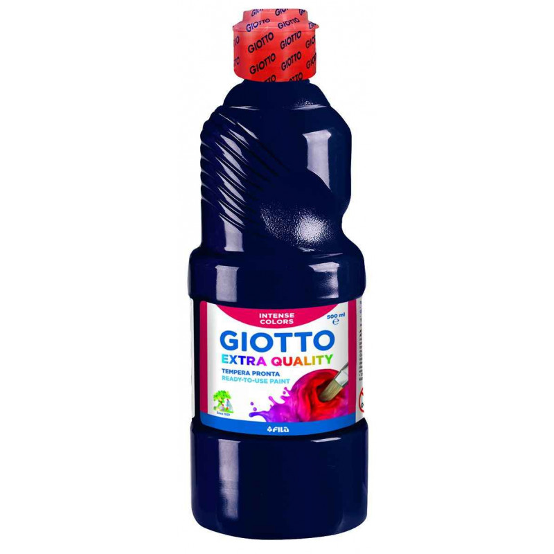 8000825966491 - GIOTTO FLACON GOUACHE 500ML NOIR
