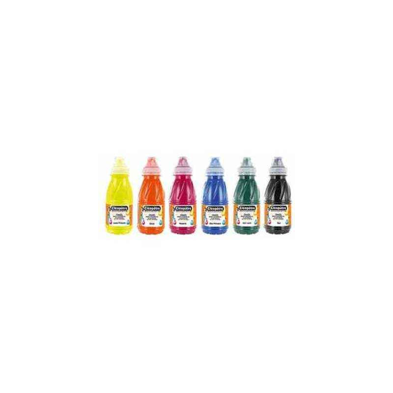 3134725005082 - GEL D'ENCRE À DESSINER 6 FLACONS 250 ML COLORIS CLASSIQUES
