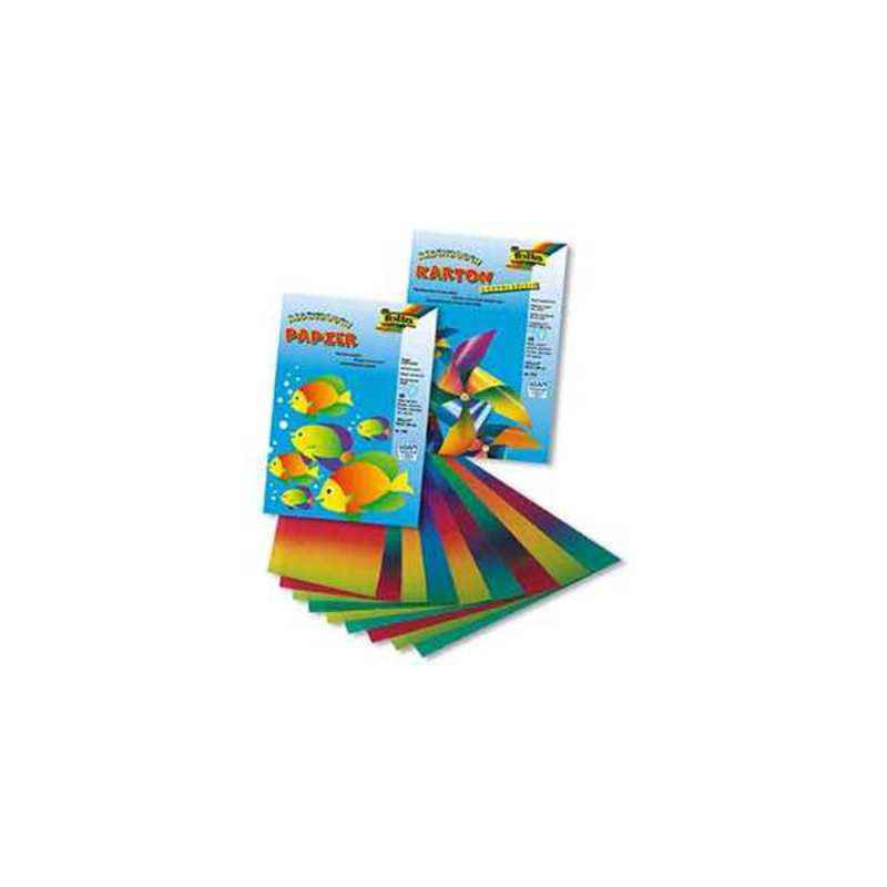 4001868007657 - 10F PAPIER ARC EN CIEL 22X32CM 100G