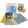 4001868300499 - 5F CARTON HOLOGRAPHIQUE 25X35CM 230G ASSORTIES