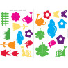 3270241016666 - 132 GOMMETTES ENLEVABLES JARDIN