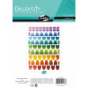 3609510911836 - 1560 GOMMETTES ?CAILLES COLORIS ASSORTIS