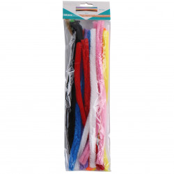 3701385300927 - 18 CHENILLES 15MM COLORIS ASSORTIS