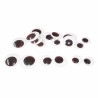 3701385300859 - 18 YEUX MOBILES RONDS NOIR ADHÉSIF TAILLLES ASSORTIES