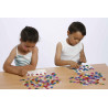 3700010417818 - 500 FLEURS PAILLET?ES CAOUTCHOUC ADH?SIF COLORIS ASSORTIS