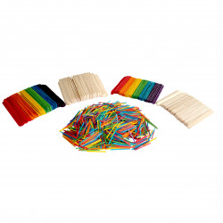 4260197672213 - 1200 B?TONNETS BOIS TAILLES, FORMES ET COLORIS ASSORTIS