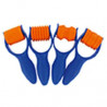 3700043001138 - 4 ROULEAUX DE MODELAGE FANTAISIE PLASTIQUE ASSORTIS
