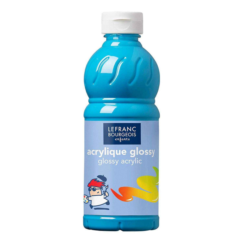 3013641881478 - ACRYL GLOSSY FLACON 500ML TURQUOISE