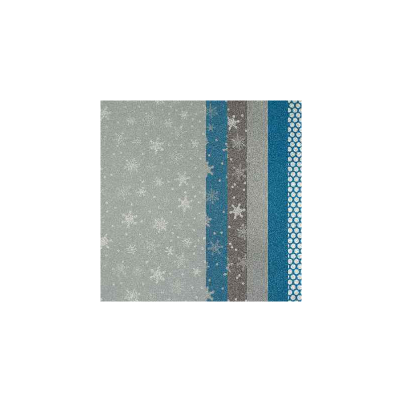 3134725018310 - 6 FEUILLES ADH?SIVES PAILLET?ES 24X32CM GIVR?S