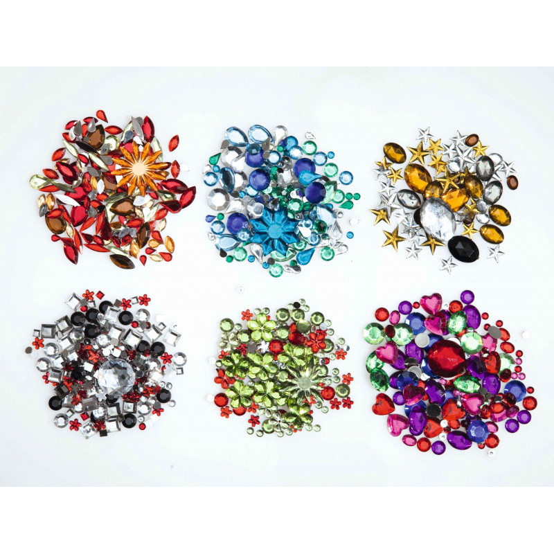 4001868047196 - 800 PIERRES DÉCORATIVES À COLLER NOEL