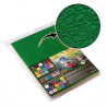 8425901166006 - 10 PLAQUES CAOUTCHOUC EFFET PELUCHE 20X30CM COLORIS ASSORTIS