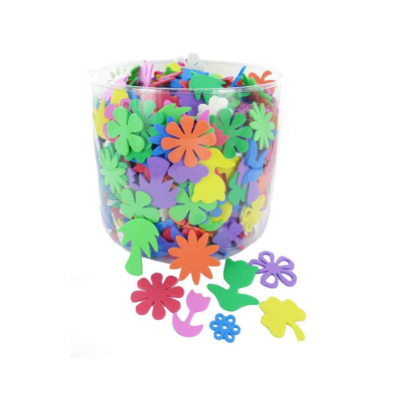 3028670869656 - 830 FLEURS CAOUTCHOUC ASSORTIES