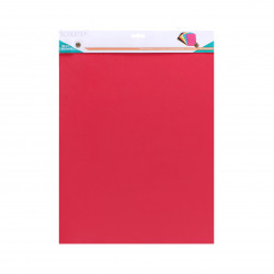 3900008119636 - 20 PLAQUES CAOUTCHOUC 30X40CM COLORIS ASSORTIS