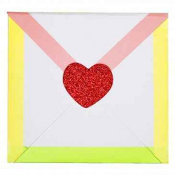 3701385300392 - 200 COEURS PAILLETÉS CAOUTCHOUC ADHÉSIF TAILLES ET COLORIS ASSORTIS