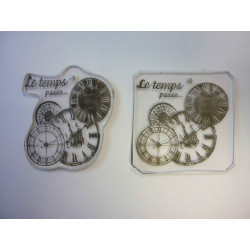 3700773300204 - 7 FEUILLES PLASTIQUE FOU BLANCHES 20X30CM