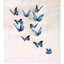 3700773300204 - 7 FEUILLES PLASTIQUE FOU BLANCHES 20X30CM