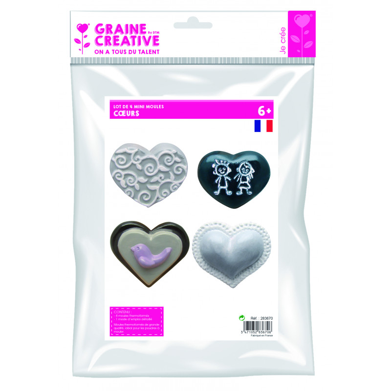 3471052836706 - 4 MINI MOULES THERMOFORM?S TH?MES CîURS