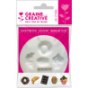 3471052844206 - 6 MOULES SILICONE MULTI THÈMES ASSORTIS