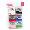 3471052616964 - FIMO SOFT 10 PAINS 57G COLORIS D?COUVERTE ASSORTIS