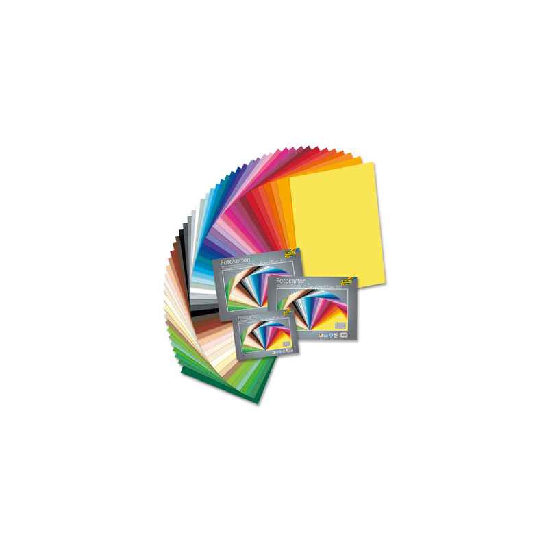 4001868059953 - 55F PAPIER DESSIN GRAINE ASSORTIS 50X70CM 150G