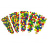 4260586150124 - 575 PERLES BOIS TAILLES ET COLORIS ASSORTIS