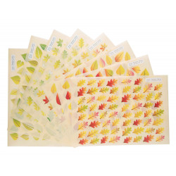 3134725021341 - 1438 GOMMETTES FEUILLES D'ARBRES