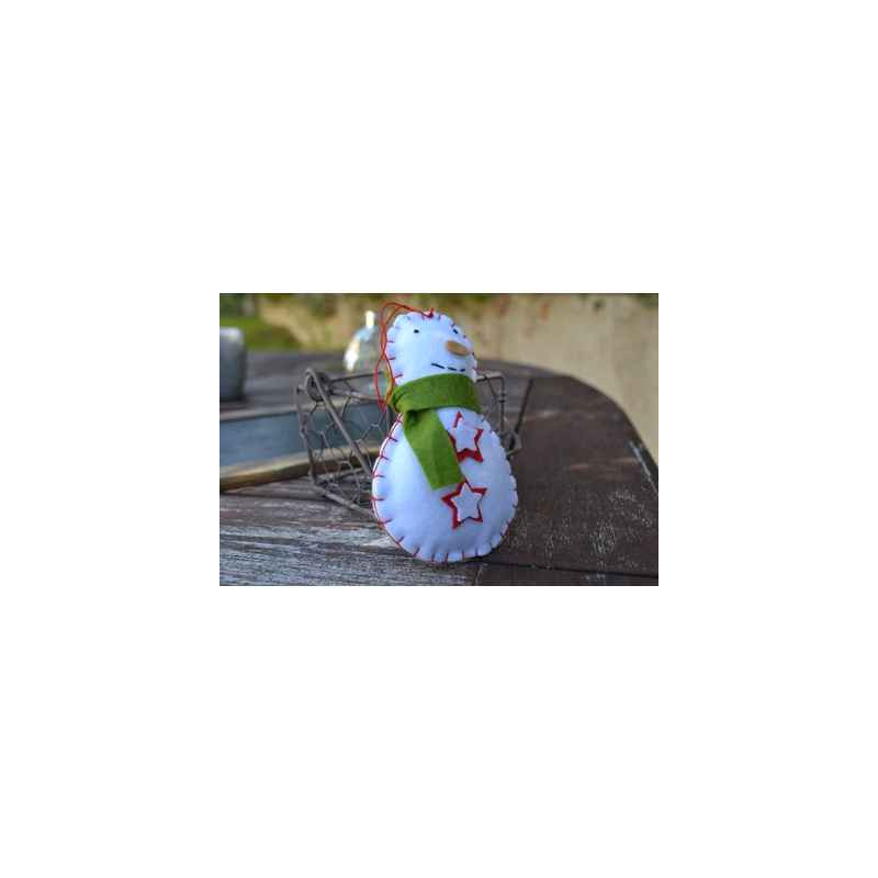3701385300507 - 10 KITS BONHOMME DE NEIGE À COUDRE