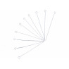 8428885457597 - 10 CLOUS DE JONCTION ARGENT