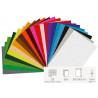 8428885264539 - 22 COUPONS FEUTRINE 30X45CM COLORIS ASSORTIS