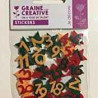 3532431005233 - LOT DE 24 FORMES FEUTRINE ADHESIVES POUR L AVENT 20MM