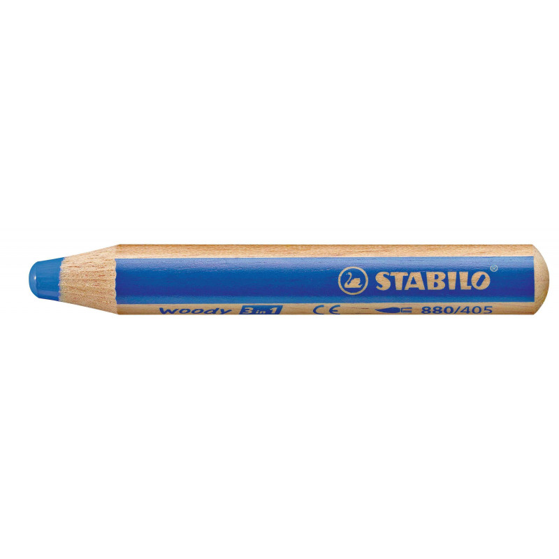 4006381115490 - WOODY CRAYON COLORIS OUTREMER