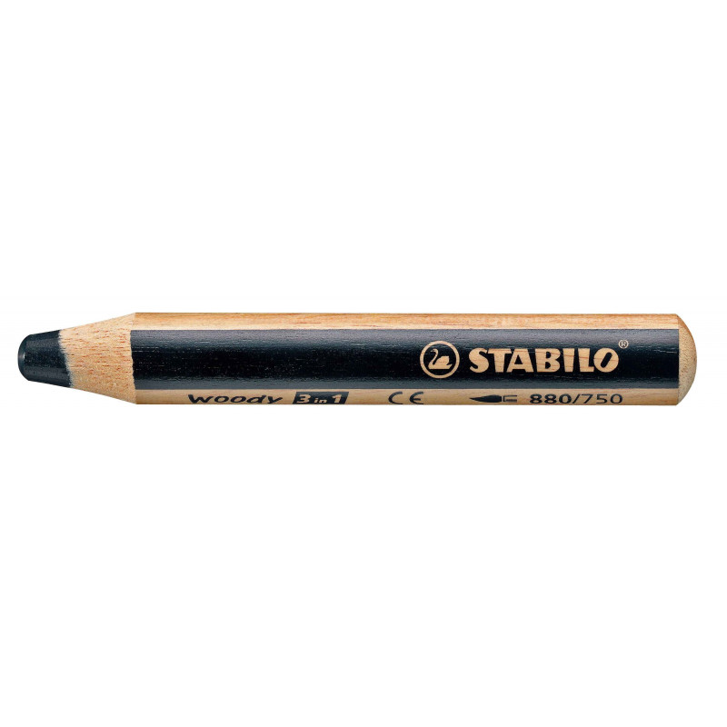 4006381115520 - WOODY CRAYON COLORIS NOIR