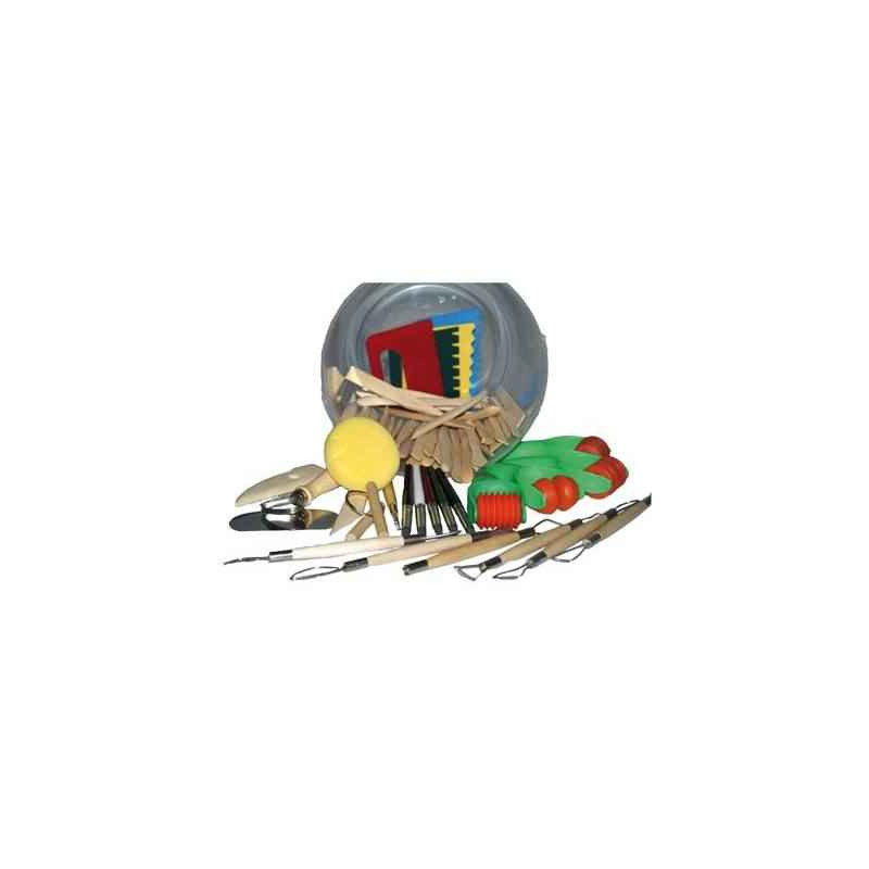 3700043020191 - ACCESSOIRES DE MODELAGE SEAU DE 33 PI?CES