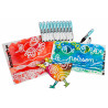 3167866037292 - DRAWING GUM KIT 11 MARQUEURS DONT 1 GRATUIT