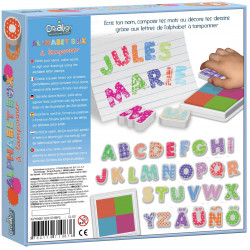 3760119710876 - 26 TAMPONS ALPHABET BOX ? TAMPONNER
