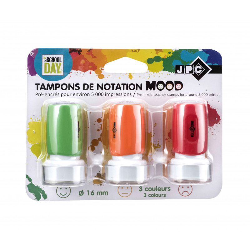 3701254711281 - 3 TAMPONS ÉMOTICONES