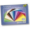 4001868049183 - 50F PAPIER DESSIN LISSE ASSORTIS 25X35CM 130G
