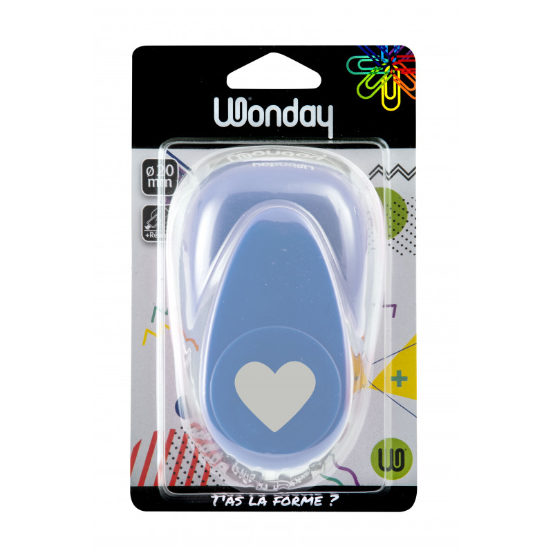 3701254712868 - PERFORATEUR GÉANT COEUR 76MM