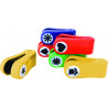 3701254713018 - 6 PINCES A GAUFRER ASSORTIES