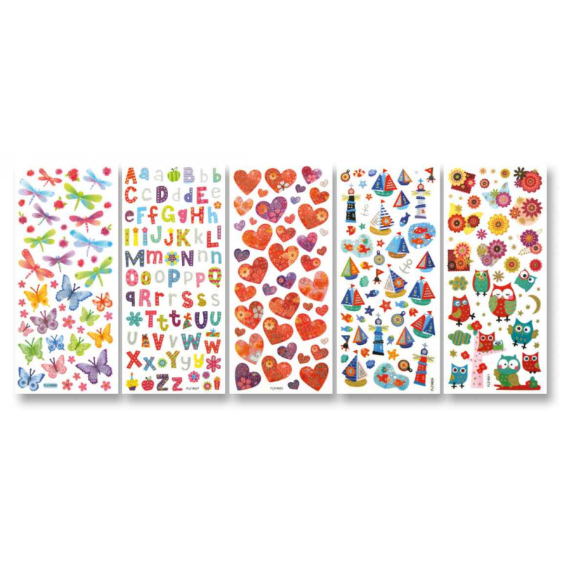 4001868052008 - 5F GLITTER-STICKER DÉCORATION