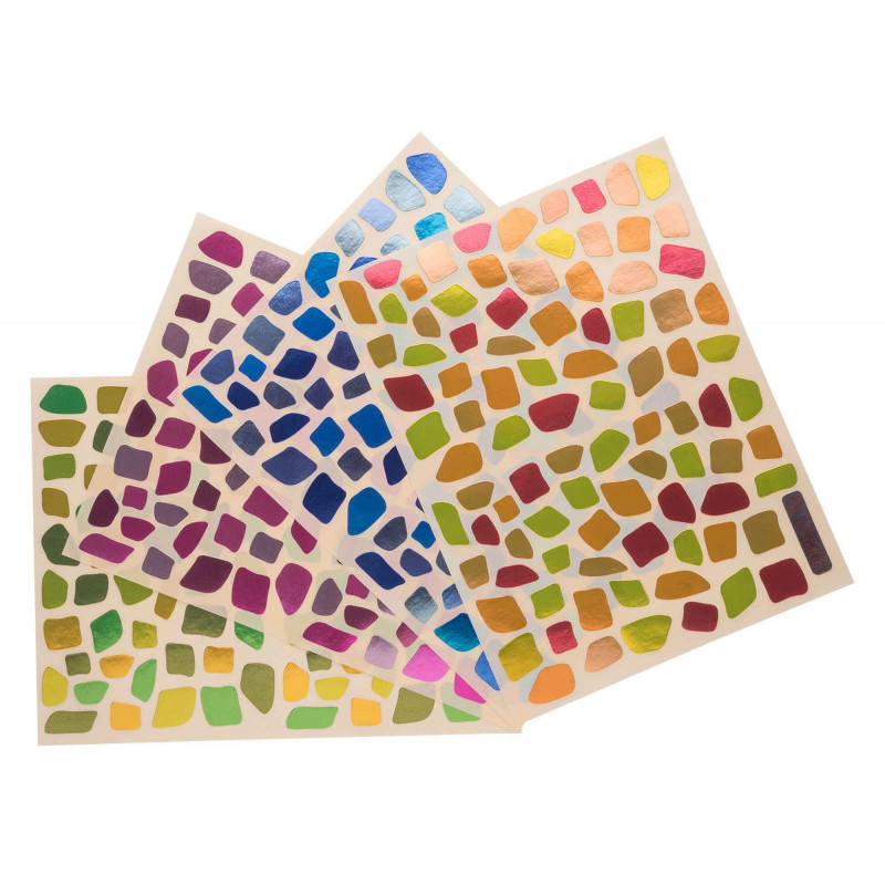 3700162311446 - 2112 GOMMETTES MOSAÏQUES METAL ASSORTIES
