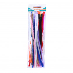 3701385300903 - 25 CHENILLES 8 MM COLORIS ASSORTIS