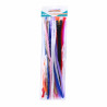 3701385300903 - 25 CHENILLES 8 MM COLORIS ASSORTIS