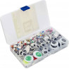 3134725018433 - 500 YEUX MOBILES TAILLES, FORMES ET COLORIS ASSORTIS