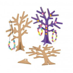 3760002571805 - ARBRE À BIJOUX 3D BOIS
