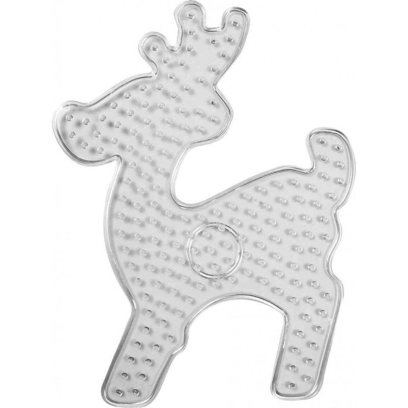 3471057321009 - 6 PLAQUES POUR MAXI-PERLES À REPASSER ANIMAUX ASSORTIS